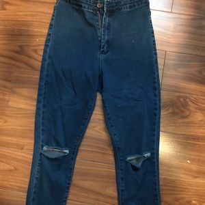 DARK DEMIN CURVY JEANS